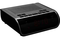 Bush SCR395 Silver Clock Radio